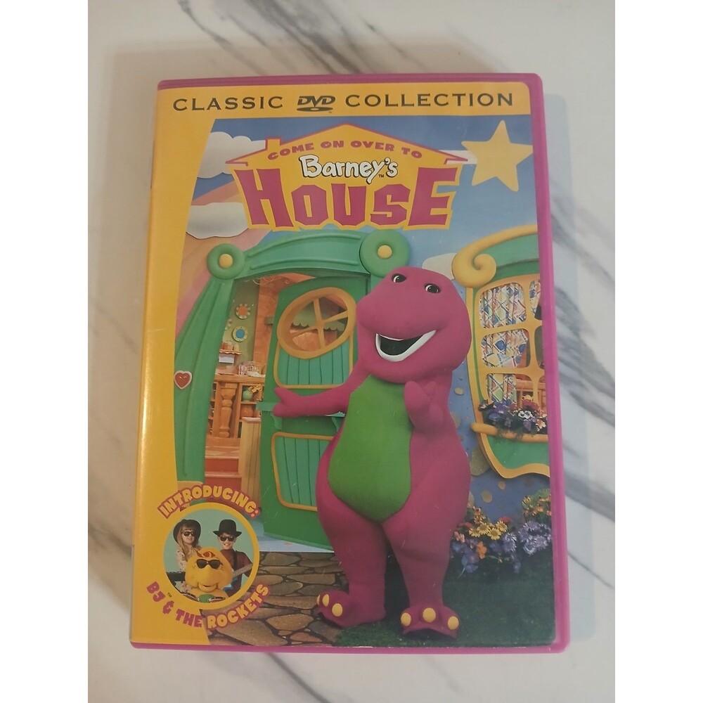 Barney  Come on over to Barney's House DVD Classics Kids Vintage Learning Movie